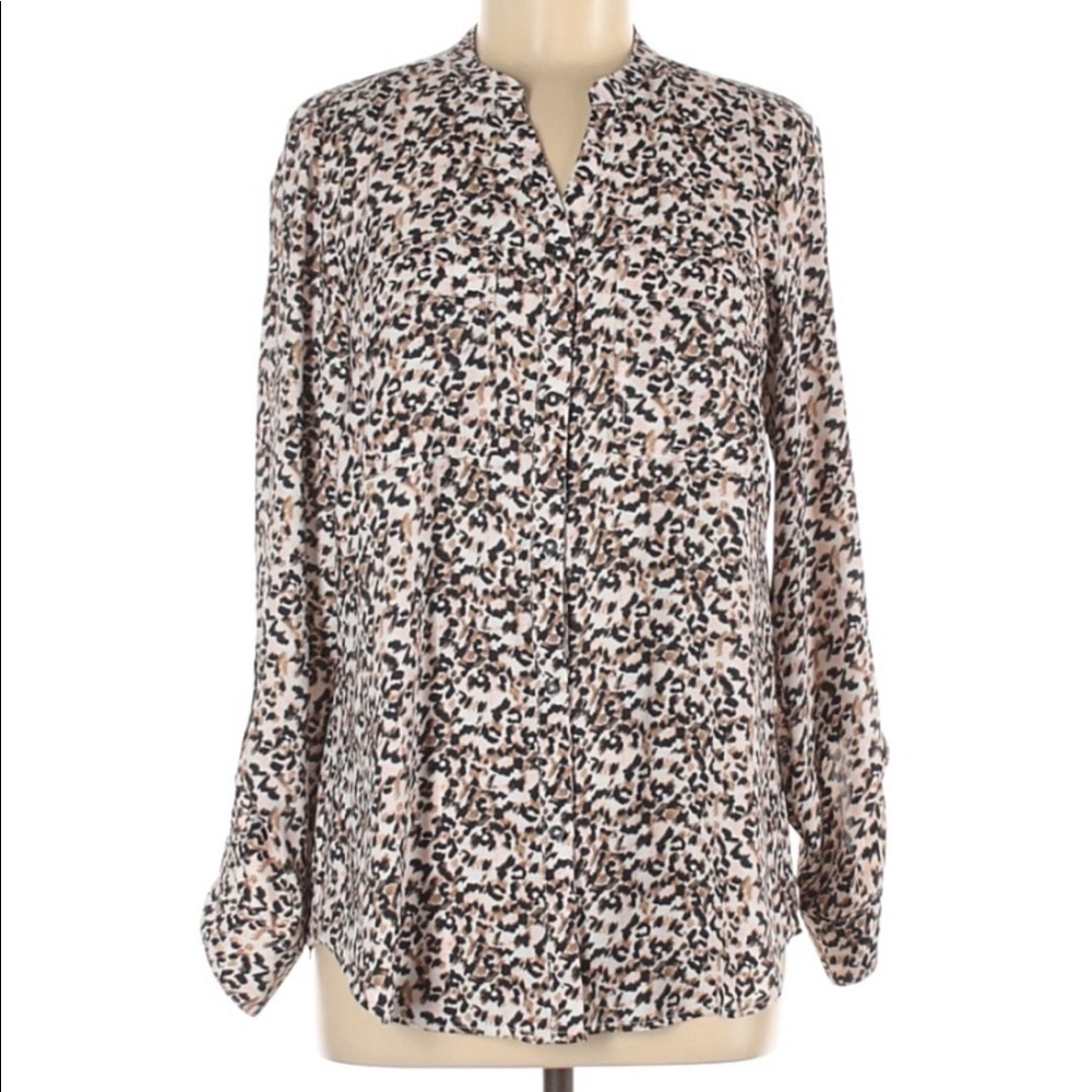 𝅺jones NEW YORK Long sleeve blouse.. size M